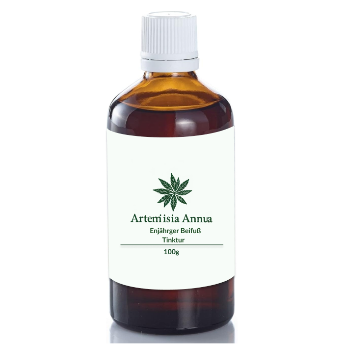 Eine Flasche Bio Artemisia Annua Tinktur